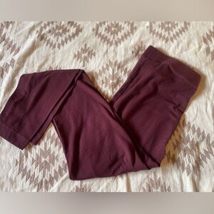 Old Navy Burgundy Leggings Size Small